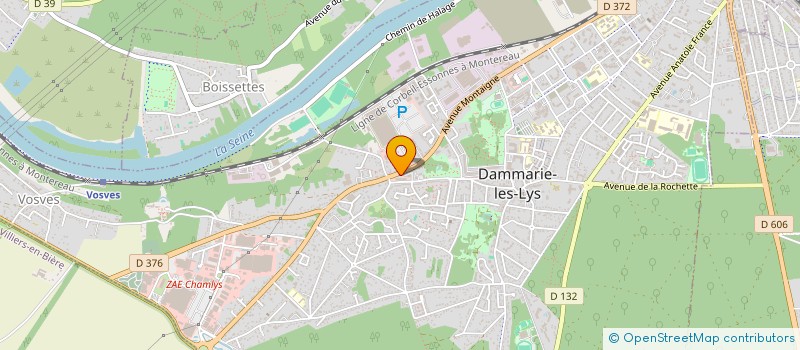 localisation de l'entreprise MADAME SORINA-IZABELA SAMOILA à DAMMARIE-LES-LYS