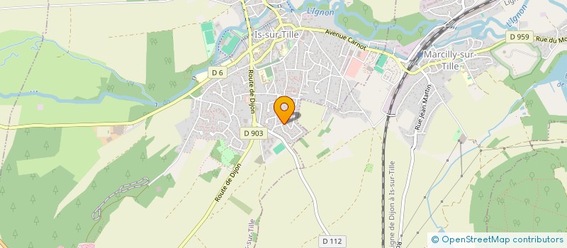 localisation de l'entreprise MADAME SORIYA ZAHAF  IS-SUR-TILLE