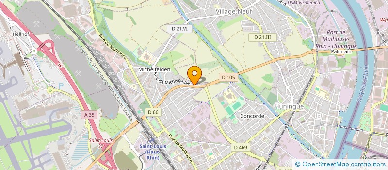 localisation de l'entreprise MADAME SORYA MEFTAH  SAINT-LOUIS