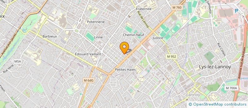 localisation de l'entreprise MADAME SORYA MERABTI  ROUBAIX