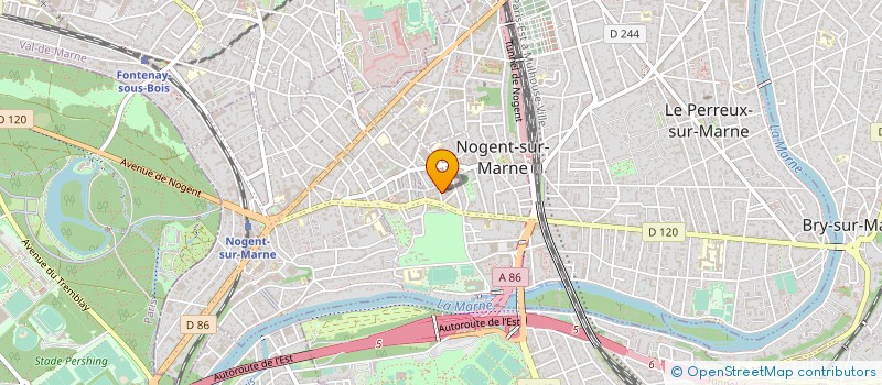 localisation de l'entreprise MADAME SORYANNA THACH  NOGENT-SUR-MARNE