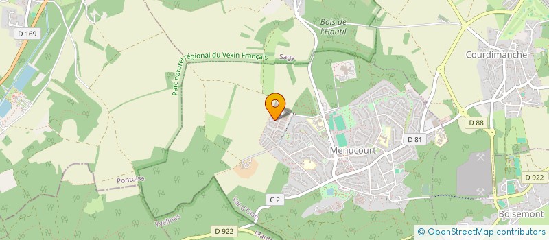 localisation de l'entreprise MADAME SORYBA KEITA  MENUCOURT