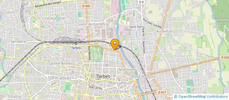 localisation de l'entreprise MADAME SOSSAN HUSSAINI  TARBES