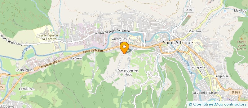 localisation de l'entreprise MADAME SOUAAD EL YACOUBI  SAINT-AFFRIQUE