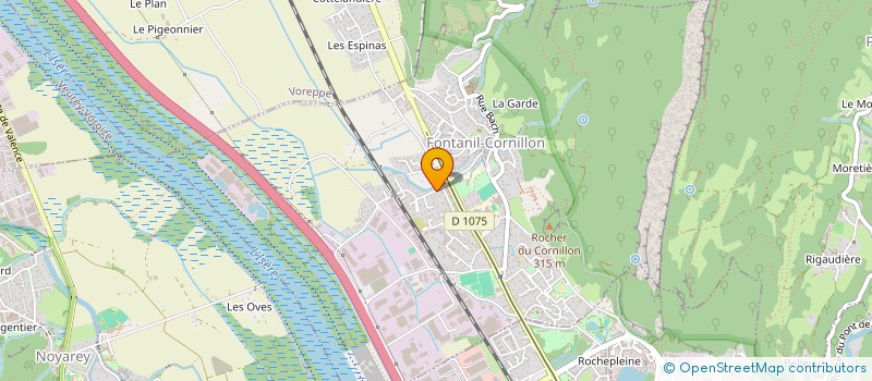 localisation de l'entreprise MADAME SOUAAD KERFAH  FONTANIL-CORNILLON