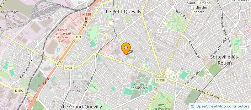 localisation de l'entreprise MADAME SOUAAD MAHDID à LE PETIT-QUEVILLY
