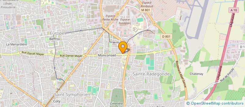 localisation de l'entreprise MADAME SOUAAD ZOUGAR  TOURS