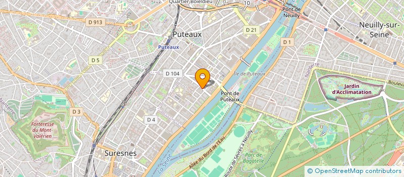 localisation de l'entreprise MADAME SOUAD AMROUS à PUTEAUX
