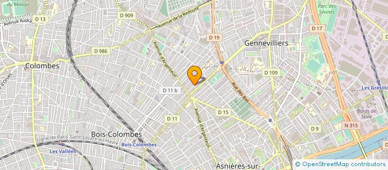 localisation de l'entreprise MADAME SOUAD BELMEJDOUB  ASNIERES-SUR-SEINE