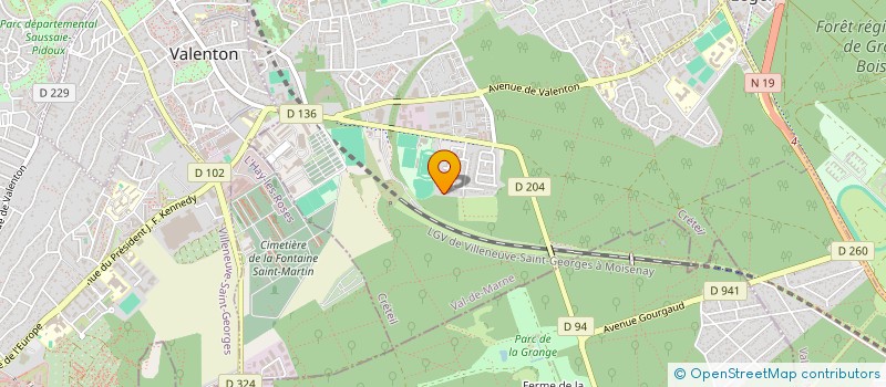 localisation de l'entreprise MADAME SOUAD BELMIR  LIMEIL-BREVANNES