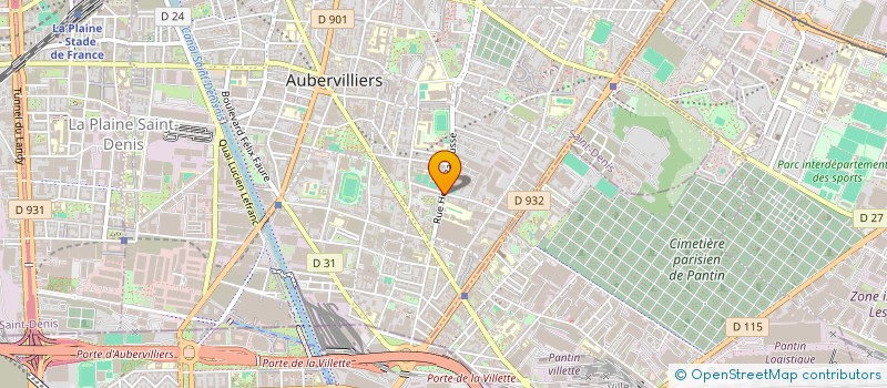 localisation de l'entreprise MADAME SOUAD BEN AMEUR à AUBERVILLIERS
