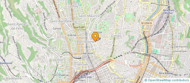 localisation de l'entreprise MADAME SOUAD BOUALAM à NICE