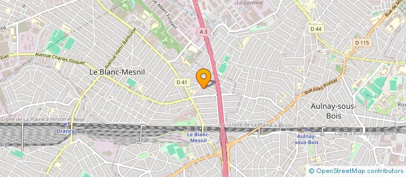 localisation de l'entreprise MADAME SOUAD BOUIKANNAOUI à LE BLANC-MESNIL