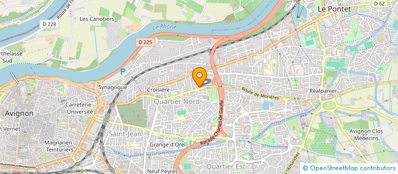 localisation de l'entreprise MADAME SOUAD BRAHIM  AVIGNON