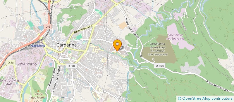 localisation de l'entreprise MADAME SOUAD CHENNOUF à GARDANNE