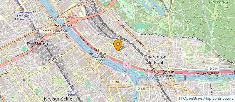 localisation de l'entreprise MADAME SOUAD CHERFAOUI  CHARENTON-LE-PONT