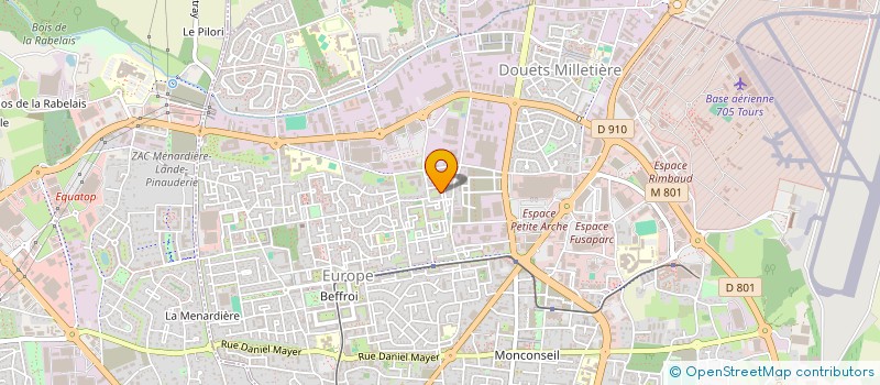 localisation de l'entreprise MADAME SOUAD DELLAL  TOURS