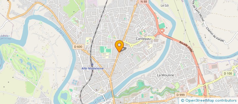 localisation de l'entreprise MADAME SOUAD HAFIANI  ALBI