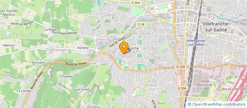 localisation de l'entreprise MADAME SOUAD ISSERSSIF  VILLEFRANCHE-SUR-SAONE