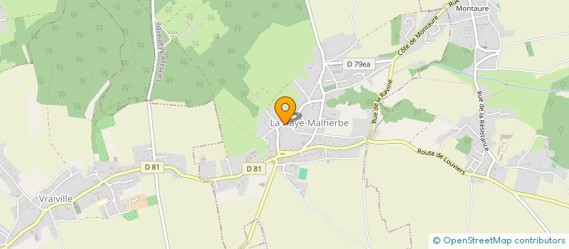 localisation de l'entreprise MADAME SOUAD KAHILIA  LA HAYE-MALHERBE