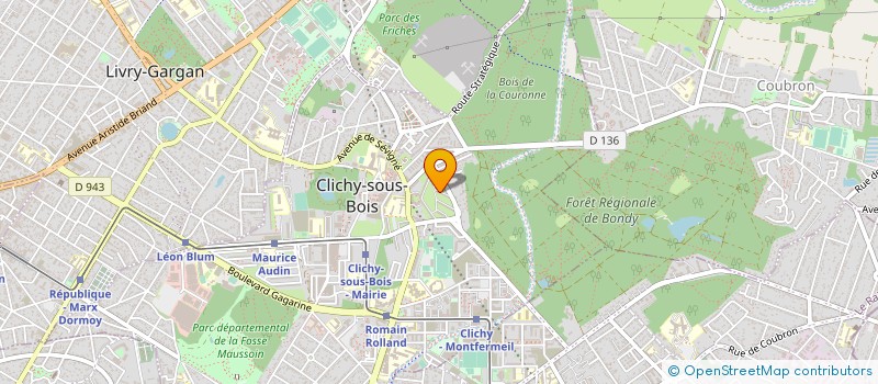 localisation de l'entreprise MADAME SOUAD KARABI à CLICHY-SOUS-BOIS