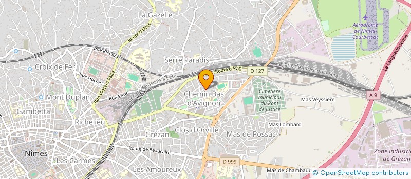 localisation de l'entreprise MADAME SOUAD KASS CHKIRBANI  NIMES