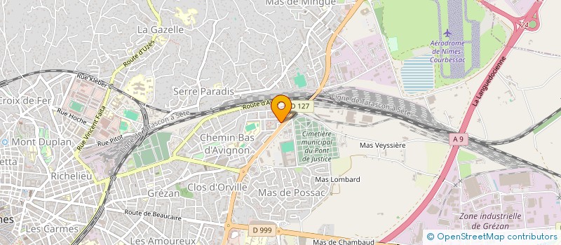 localisation de l'entreprise MADAME SOUAD LARMED  NIMES