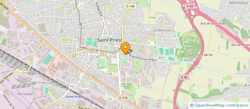 localisation de l'entreprise MADAME SOUAD LEMAINI  SAINT-PRIEST