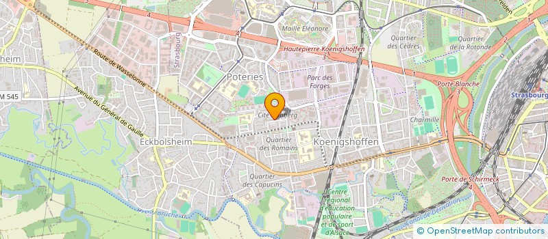 localisation de l'entreprise MADAME SOUAD LOUKILI à STRASBOURG