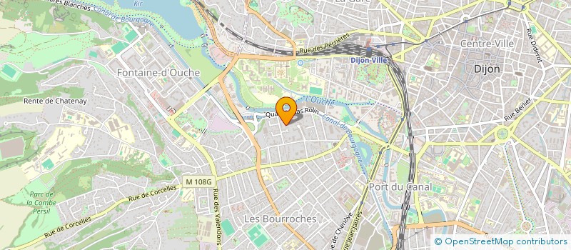 localisation de l'entreprise MADAME SOUAD MAACH à DIJON