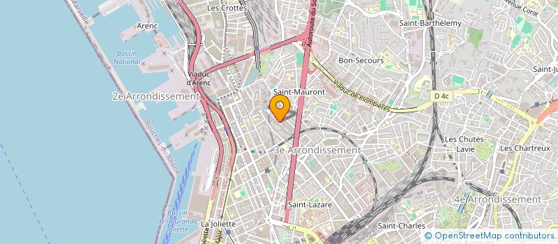 localisation de l'entreprise MADAME SOUAD MENAA à MARSEILLE