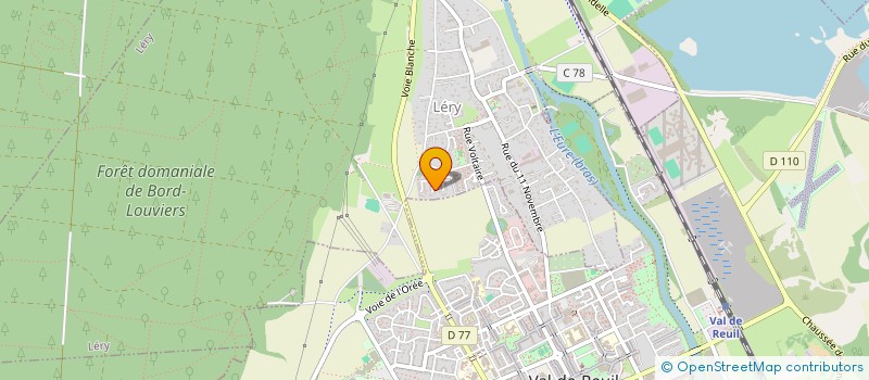 localisation de l'entreprise MADAME SOUAD MERIDJA  LERY