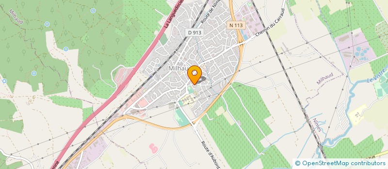 localisation de l'entreprise MADAME SOUAD MESSAOUDI  MILHAUD