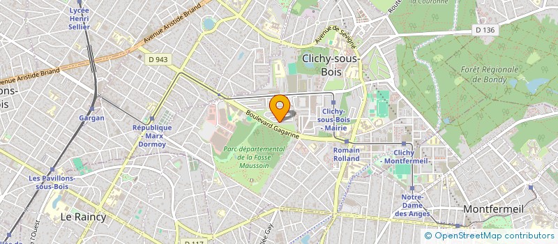 localisation de l'entreprise MADAME SOUAD NEJJA à CLICHY-SOUS-BOIS