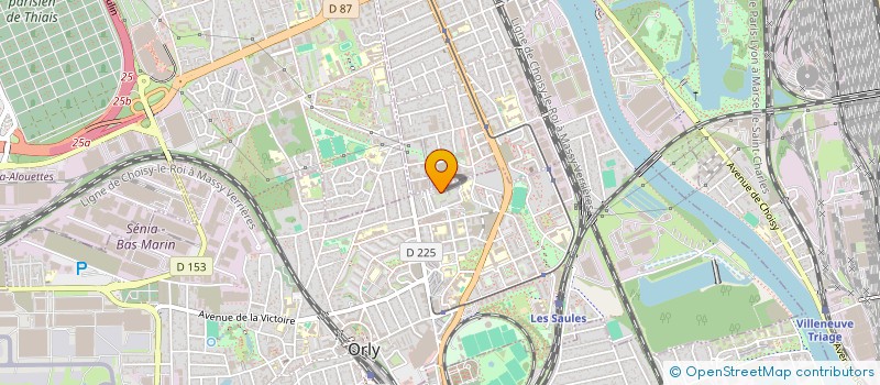 localisation de l'entreprise MADAME SOUAD OUADAH  ORLY