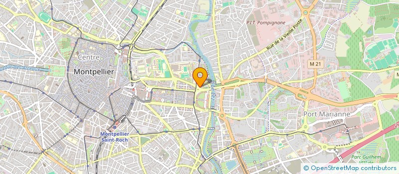 localisation de l'entreprise MADAME SOUAD OUFDIL à MONTPELLIER