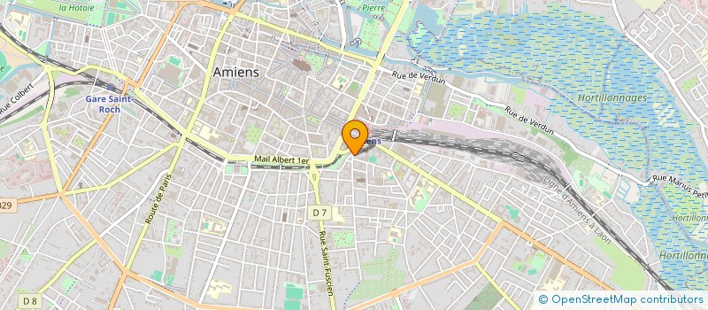 localisation de l'entreprise MADAME SOUAD RABHI  AMIENS