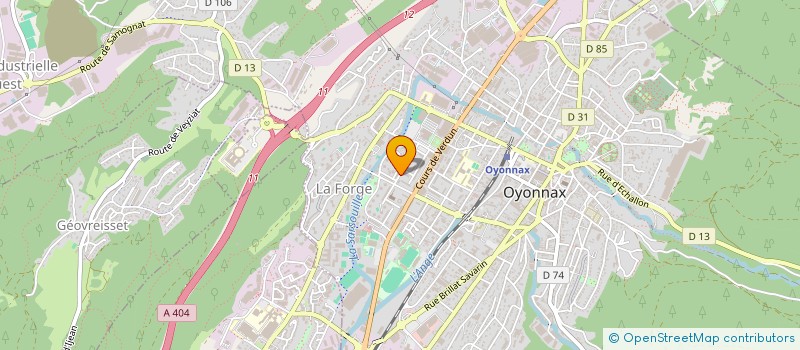 localisation de l'entreprise MADAME SOUAD RASSIFI à OYONNAX