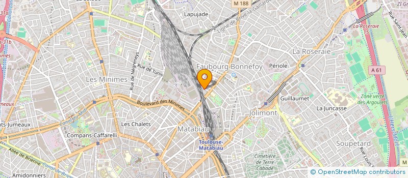 localisation de l'entreprise MADAME SOUAD SAADI  TOULOUSE