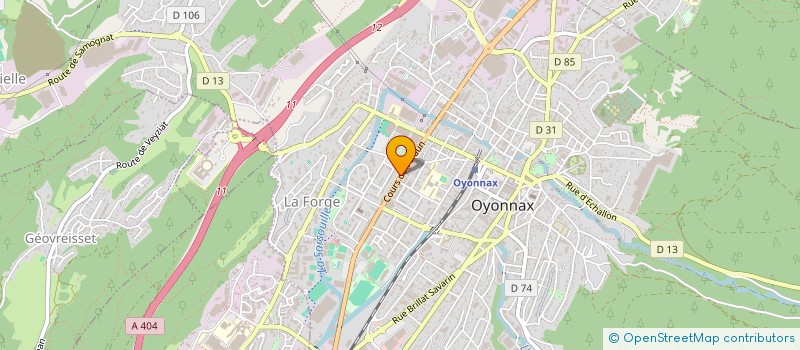 localisation de l'entreprise MADAME SOUAD TALOUKA à OYONNAX