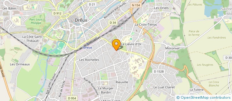 localisation de l'entreprise MADAME SOUAD TOUATI à DREUX