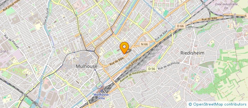 localisation de l'entreprise MADAME SOUAD ZAIMECHE  MULHOUSE