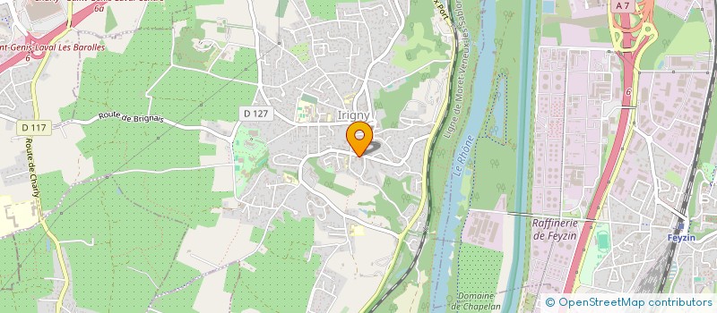 localisation de l'entreprise MADAME SOUAD ZANOUDA  IRIGNY