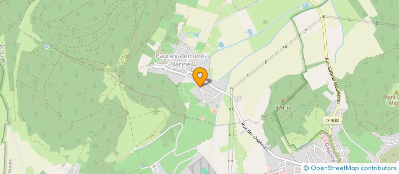 localisation de l'entreprise MADAME SOUADE AIT OUSNOUS  PAGNEY-DERRIERE-BARINE