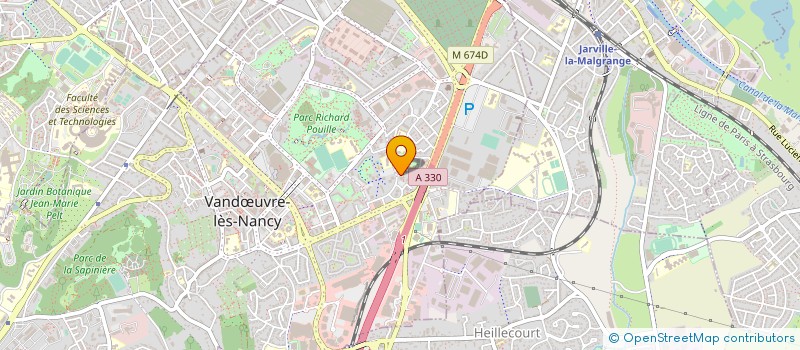 localisation de l'entreprise MADAME SOUADE ELFACHANE à VANDŒUVRE-LES-NANCY