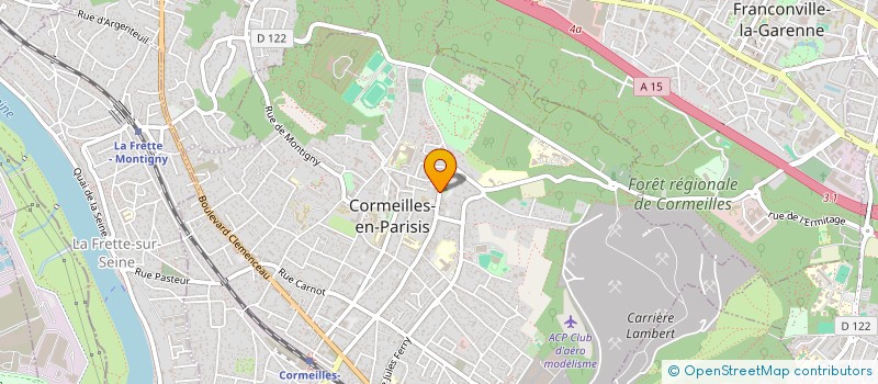 localisation de l'entreprise MADAME SOUCHARD BREBION à CORMEILLES-EN-PARISIS