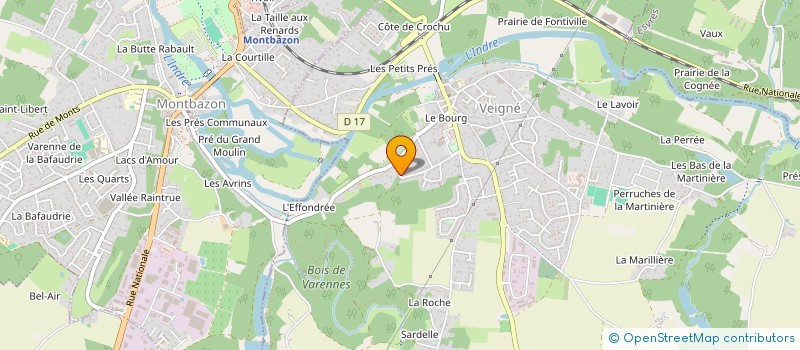 localisation de l'entreprise MADAME SOUEDE MAROKKI  VEIGNE