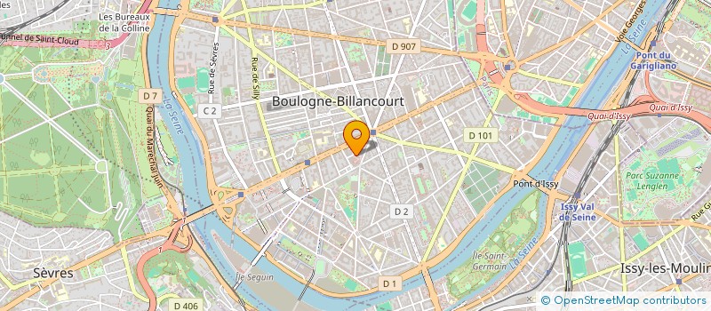localisation de l'entreprise MADAME SOUFIA DJELASSI à BOULOGNE-BILLANCOURT
