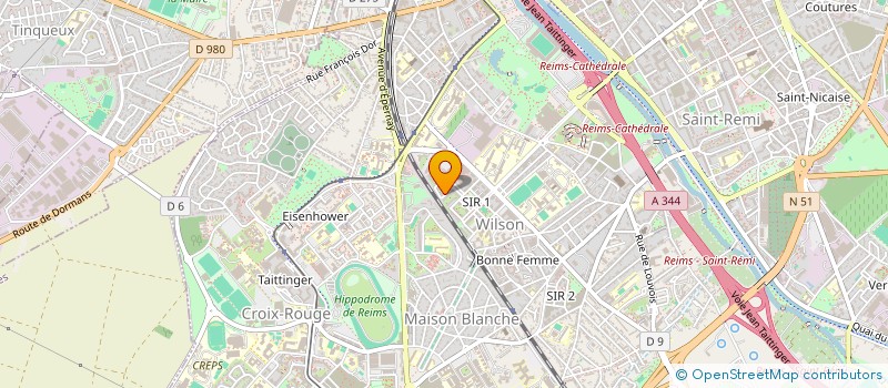 localisation de l'entreprise MADAME SOUFIA SAFROU  REIMS