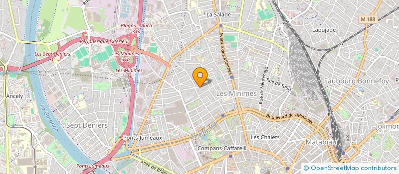 localisation de l'entreprise MADAME SOUFIANE NOURI  TOULOUSE